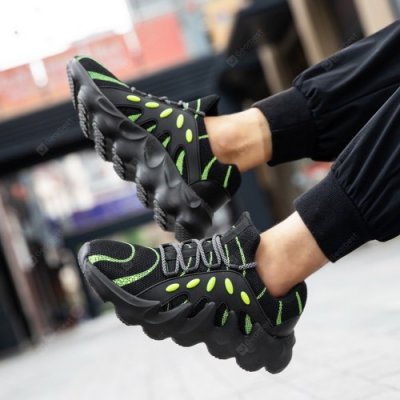 Men Fashion Casual Sports Shoes Big Size Youth Boys Breathable Running Shoes